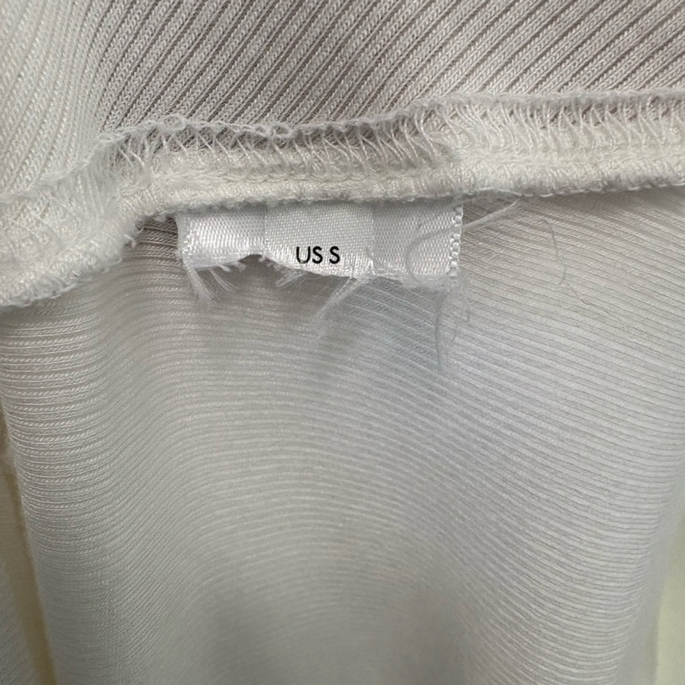 FREE PEOPLE Downtown Girl Tunic Sz S Ivory EUC - Picture 6 of 6